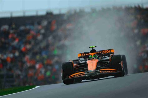 Norris beats Verstappen to Dutch GP pole position.